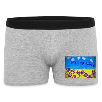 Finde Jesus von Eunice Ahiale  - Men's Boxer Shorts - heather grey - Front