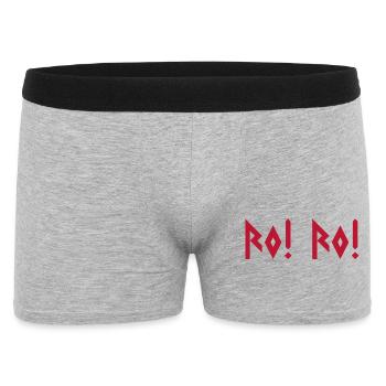Calm! Calm! – Norwegian Viking - Men's Boxer Shorts - heather grey - Front