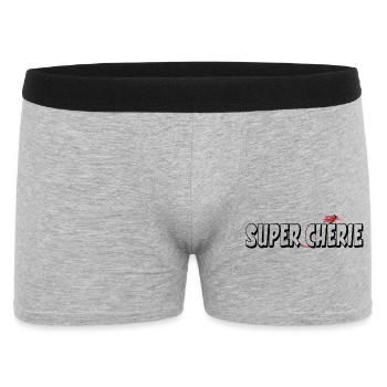 SUPER-DARLING - Men's Boxer Shorts - heather grey - Front