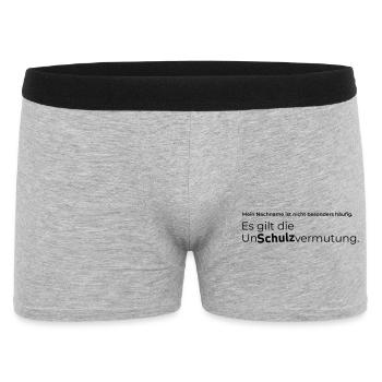 Unschulz presumption - Men's Boxer Shorts - heather grey - Front