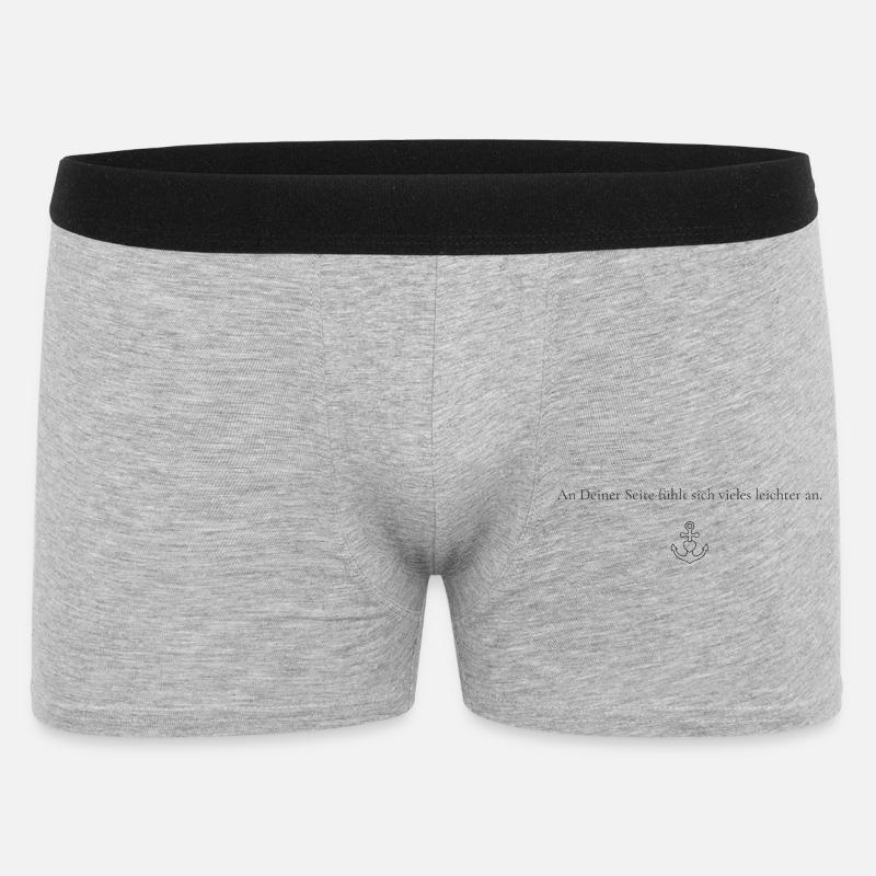 À tes côtés, beaucoup de choses semblent plus faciles - Boxer Homme - gris chiné