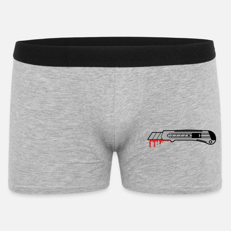 cutter - Männer Boxer Shorts - Grau meliert