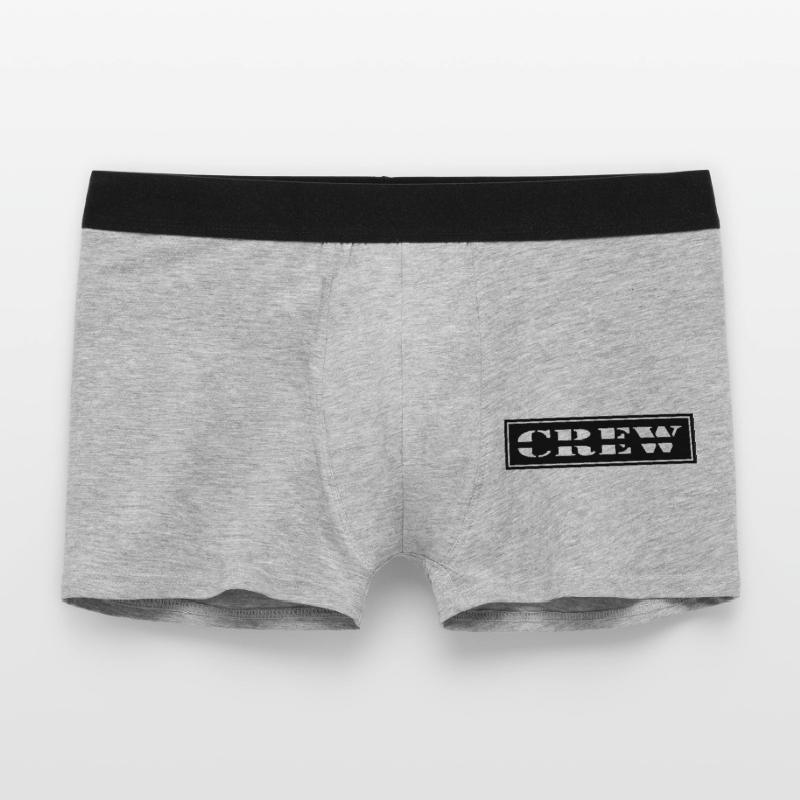 Conception de l’équipage sous forme de patch Boxer Homme