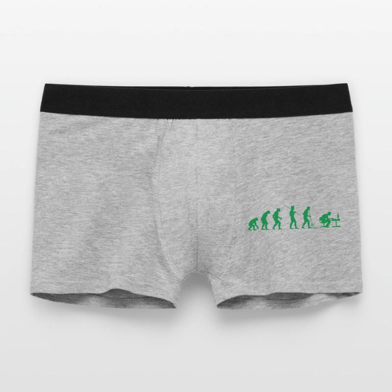 Programmierer Evolution Informatiker Entwickler Männer Boxer Shorts
