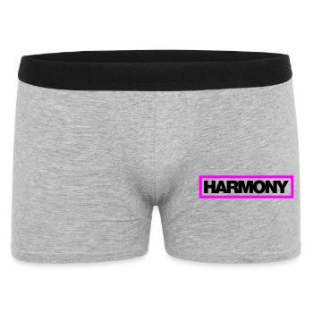 Typo HARMONY Contour 2C - Boxer Homme - gris chiné - Devant