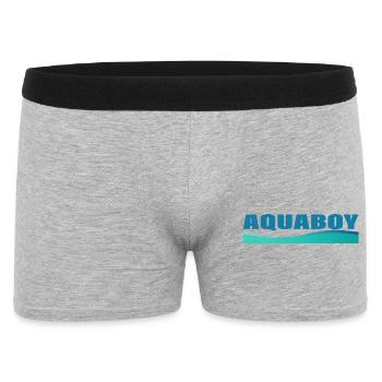 AQUABOY - Men's Boxer Shorts - heather grey - Front