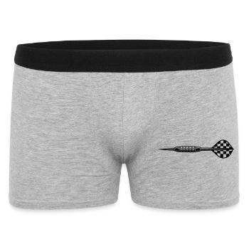 Lancer de fléchettes - Boxer Homme - gris chiné - Devant