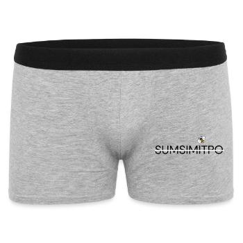 SUMSIMITPO - Männer Boxer Shorts - Grau meliert - Vorne