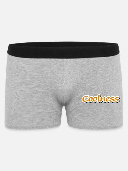 coolness claim Vectorgraphic - Men's Boxer Shorts - heather grey