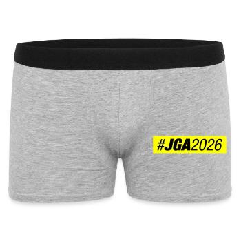 Jga 2026 Bachelor Party - Men's Boxer Shorts - heather grey - Front