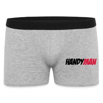 Handyman - Boxer Homme - gris chiné - Devant