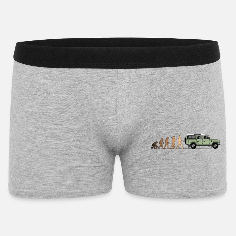 Defender Evolution 110 Couleur - Boxer Homme - gris chiné