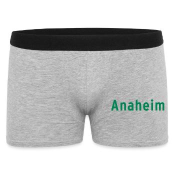 Anaheim - Männer Boxer Shorts - Grau meliert - Vorne