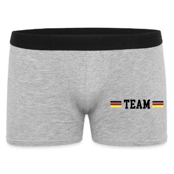 Team Germany Flag - Men's Boxer Shorts - heather grey - Front