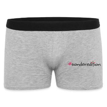 Special Edition Hashtag Saying Shirt - Men's Boxer Shorts - heather grey - Front