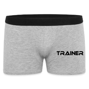 coach - Men's Boxer Shorts - heather grey - Front