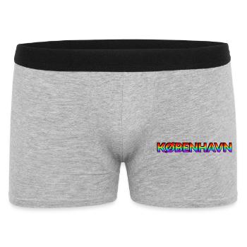 Kbenhavn LGBT Rainbow Copenhagen - Men's Boxer Shorts - heather grey - Front
