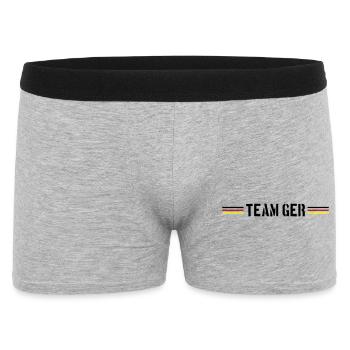 Germany Team Germany Flag - Men's Boxer Shorts - heather grey - Front
