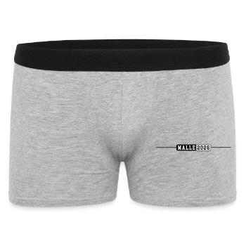 Malle 2026 - Men's Boxer Shorts - heather grey - Front