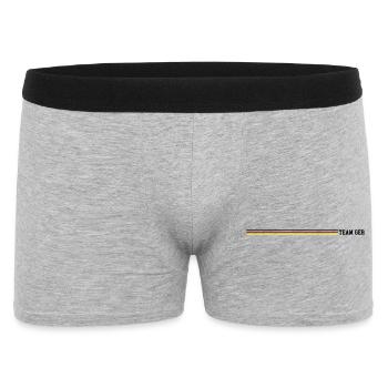 Team Germany - Männer Boxer Shorts - Grau meliert - Vorne