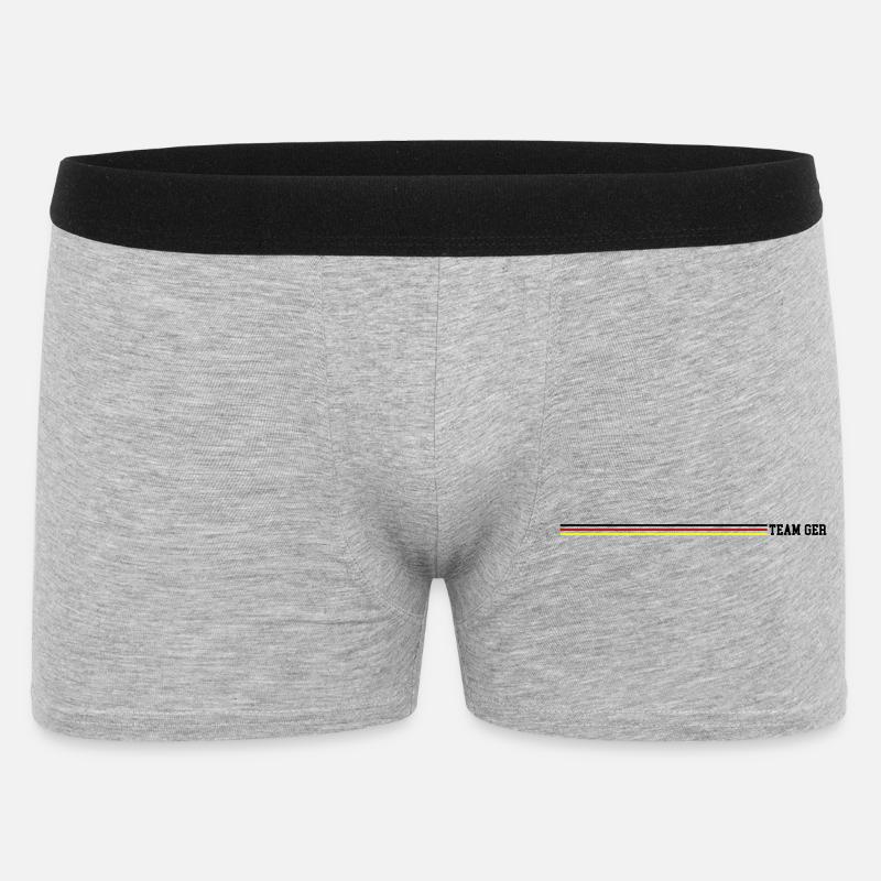 Team Germany - Männer Boxer Shorts - Grau meliert