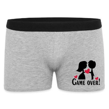 wedding - Men's Boxer Shorts - heather grey - Front