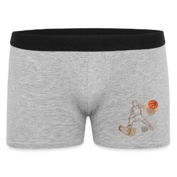 basketball - Men's Boxer Shorts - heather grey - Front
