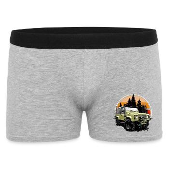 Défenseur des sentiers forestiers - Boxer Homme - gris chiné - Devant