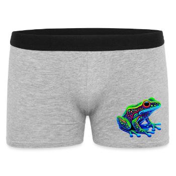 Grenouille - Boxer Homme - gris chiné - Devant