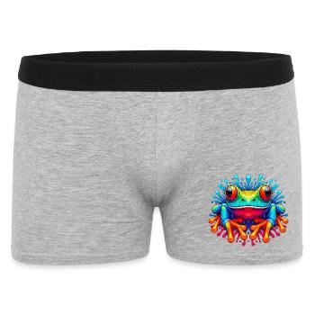 Frog - Men's Boxer Shorts - heather grey - Front