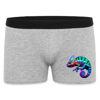 Chameleon - Men's Boxer Shorts - heather grey - Front