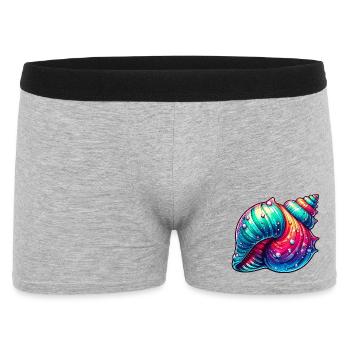 Coquille - Boxer Homme - gris chiné - Devant