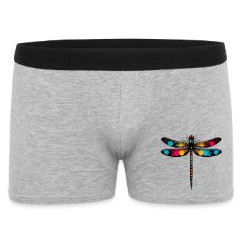 Dragonfly - Men's Boxer Shorts - heather grey - Front