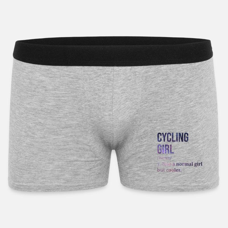 ciclismo - Boxer da uomo - grigio melange