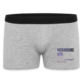 Kickboxing - Boxer Homme - gris chiné - Devant