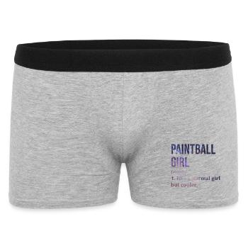 Paintball - Boxer Homme - gris chiné - Devant