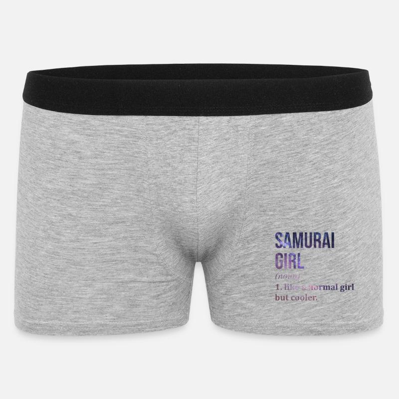 Samurai Samurai Samurai - Men's Boxer Shorts - heather grey