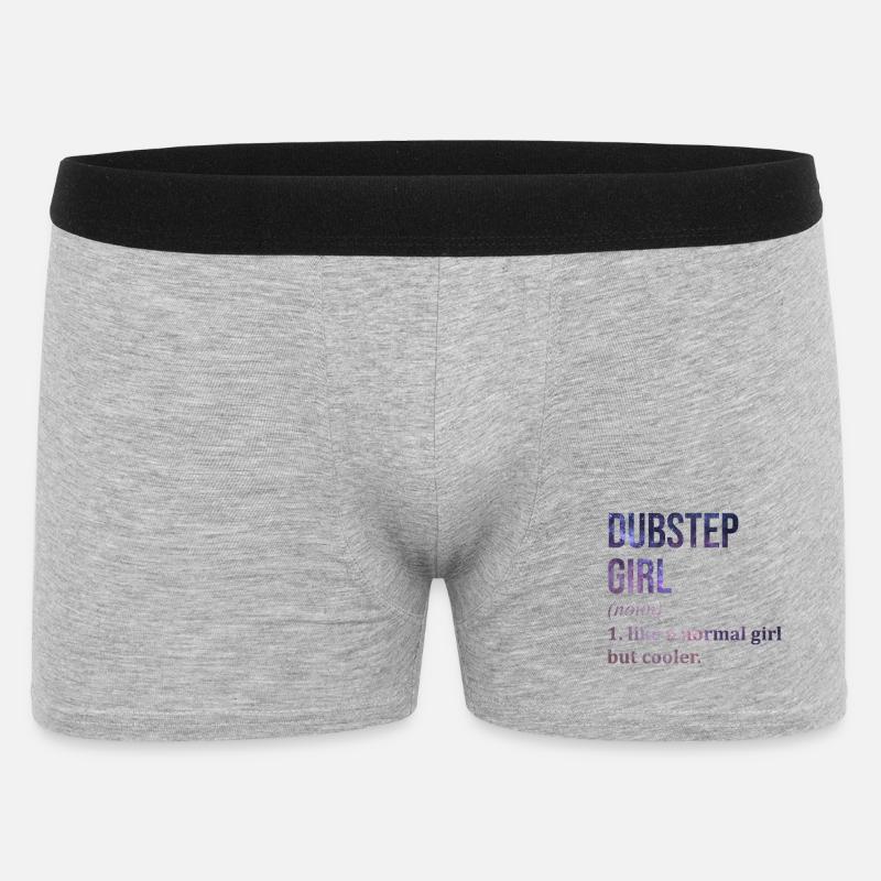 Dubstep Dubstep Dubstep - Men's Boxer Shorts - heather grey