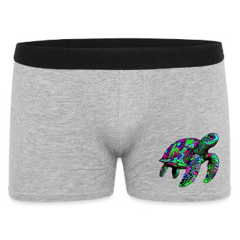 Sea turtle - Men's Boxer Shorts - heather grey - Front