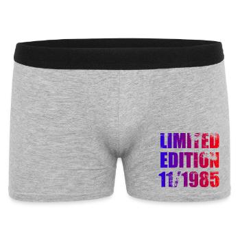 40e anniversaire Edition limitée 11/1985 - Boxer Homme - gris chiné - Devant