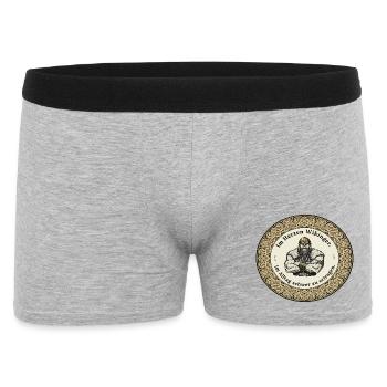 Légende viking viking marin Odin Raven Fighter - Boxer Homme - gris chiné - Devant
