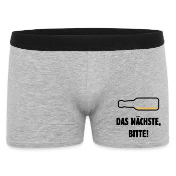 La prochaine chose, s’il vous plaît ! (Bière / Bière / Pourrie 2C) - Boxer Homme - gris chiné - Devant