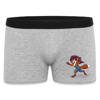 Gui de Vettirfolk - Boxer Homme - gris chiné - Devant