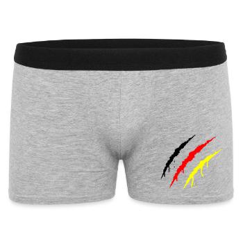 krallen_deutschland - Boxer Homme - gris chiné - Devant