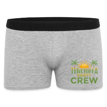 Tenerife Party Crew - Boxer Homme - gris chiné - Devant