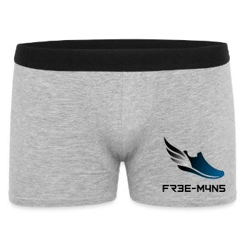 Wings of Speed Sneaker - Men's Boxer Shorts - heather grey - Front