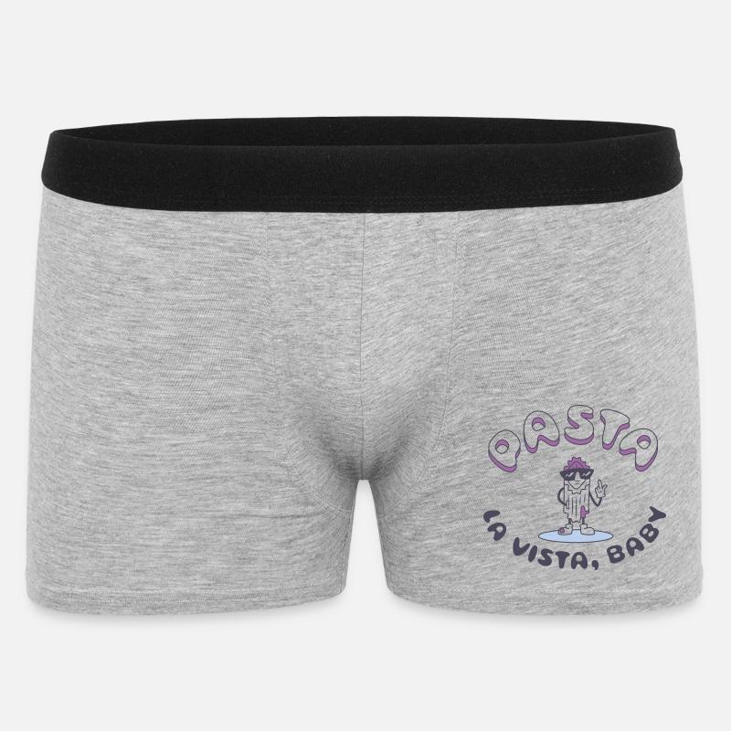 Graphique d’icônes Astra Peace - Boxer Homme - gris chiné