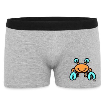 Cancer big - Men's Boxer Shorts - heather grey - Front
