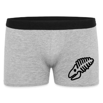 Fossil - Männer Boxer Shorts - Grau meliert - Vorne