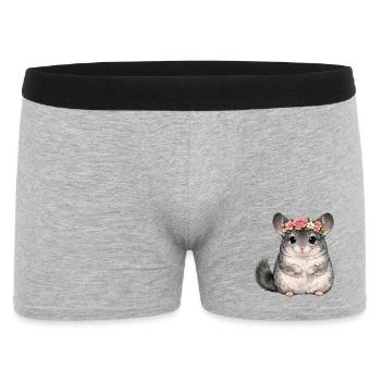 Chinchilla - Men's Boxer Shorts - heather grey - Front